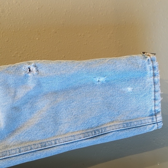 Abercrombie & Fitch Annie High Rise Girlfriend Jeans Size Zipper Size 25/0 Reg - Picture 7 of 16